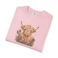 Load image into Gallery viewer, Cute Highland Cow Tee Farming Shirt Cute Cow Shirt Cow Lover Gift Country Girl Gift Farm Animal Sweatshirt comfort colors