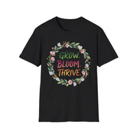 Load image into Gallery viewer, Grow, Bloom, Thrive T-Shirt
