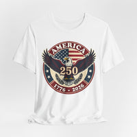 Load image into Gallery viewer, America 250 Eagle T-Shirt, patriotic tee, 250 birthday, 4th of July