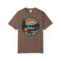 Load image into Gallery viewer, Weekend Canoe Club paddle far worry less T-shirt
