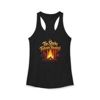 Load image into Gallery viewer, Smoke Follows Beauty Women's Ideal Racerback Tank