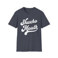 Load image into Gallery viewer, Shucho Mouth -  Unisex Softstyle T-Shirt, Casual Tee, Fun Gift, Graphic Tee for Friends, Summer Wear, Birthday Present