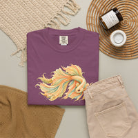 Load image into Gallery viewer, Artistic Koi Fish Shirt, Japanese Carp Graphic Tee, Zentangle Fish Lover Gift, Boho Aesthetic Tshirt, Intricate Mandala Fish Top, Comfort Colors Tee
