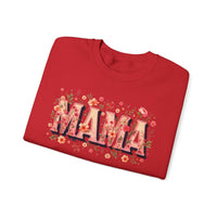 Load image into Gallery viewer, Mama Floral Crewneck Sweatshirt  Mother’s Day Cozy Pullover