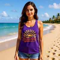Load image into Gallery viewer, Sunshine Racerback Tank