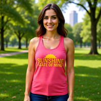 Load image into Gallery viewer, Sunshine State of Mind Racerback Tank