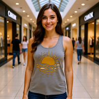 Load image into Gallery viewer, Summer Sun Racerback Tank