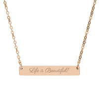 Load image into Gallery viewer, Life is Beautiful - Pendant