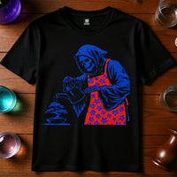Load image into Gallery viewer, Grim Reaper Bonsai Shirt - Funny Skeleton Gardening Tee - 80s Neon Graphic T-Shirt - Retro Unisex Streetwear, Back to School Clothes