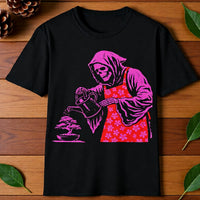 Load image into Gallery viewer, Grim Reaper Bonsai Shirt - Funny Skeleton Gardening Tee - 80s Neon Graphic T-Shirt - Retro Unisex Streetwear, Back to School Clothes