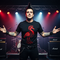 Load image into Gallery viewer, Punk Flamingo
