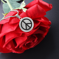 Load image into Gallery viewer, Peace Sign Pendant
