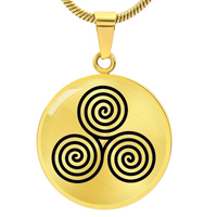Load image into Gallery viewer, Triskelion Sprial

