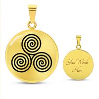 Load image into Gallery viewer, Triskelion Sprial
