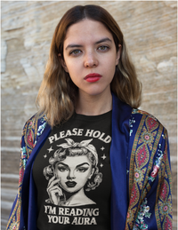 Load image into Gallery viewer, Vintage Aura Reading T-Shirt, Retro Graphic Tee, Astrology Gift, Unisex Softstyle Shirt, Funny T-Shirt for Mystic Lovers