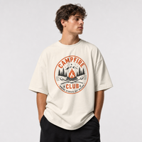 Load image into Gallery viewer, Campfire Club badge T-shirt