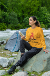 Load image into Gallery viewer, Powered by Firewood &amp; Friendship, Campfire Graphic