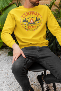 Load image into Gallery viewer, Campfire Club logo sweatshirt