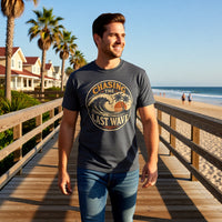 Load image into Gallery viewer, Chasing the Last Wave Surf Tee