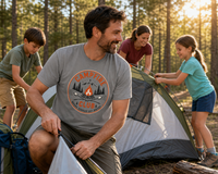 Load image into Gallery viewer, Campfire Club badge T-shirt