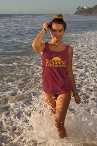 Load image into Gallery viewer, Sunshine State of Mind Racerback Tank
