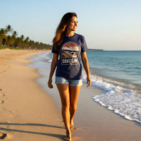 Load image into Gallery viewer, Explore More Coastline Vintage Surf T-Shirt