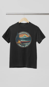 Load and play video in Gallery viewer, Weekend Canoe Club paddle far worry less T-shirt