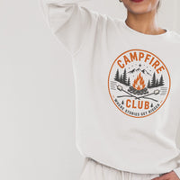 Load and play video in Gallery viewer, Campfire Club logo sweatshirt