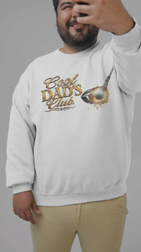 Load and play video in Gallery viewer, Cool Dad's Club Crewneck Sweatshirt