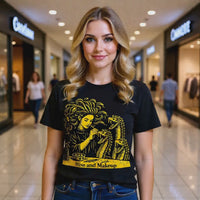 Load and play video in Gallery viewer, Medusa Hiss and Makeup Shirt - Mythological T-Shirt, Hiss and Makeup Shirt, Medusa Shirt, Greek Mythology Tee, Gothic Medusa T Shirt,