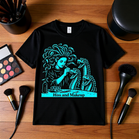 Load image into Gallery viewer, Medusa Hiss and Makeup Shirt - Mythological T-Shirt, Hiss and Makeup Shirt, Medusa Shirt, Greek Mythology Tee, Gothic Medusa T Shirt,