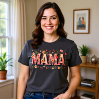 Load image into Gallery viewer, Mama Floral T-Shirt for Mother’s Day