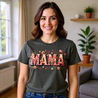Load image into Gallery viewer, Mama Floral T-Shirt for Mother’s Day