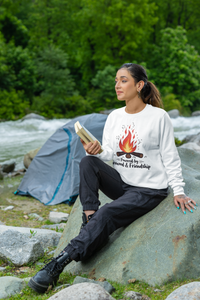 Load image into Gallery viewer, Powered by Firewood &amp; Friendship, Campfire Graphic